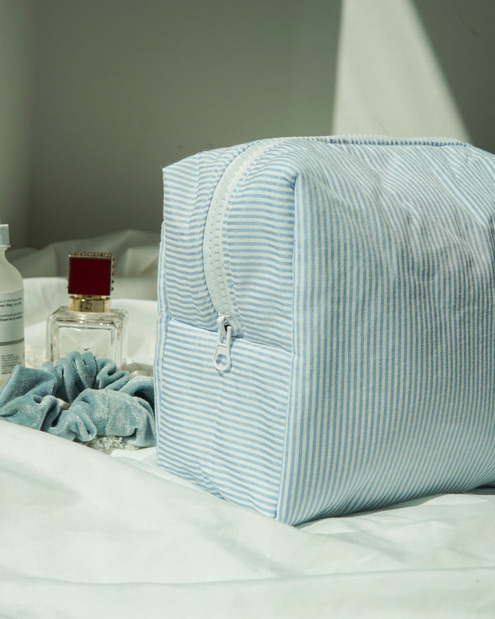 Blue Stripes ☼ Beauty Bag