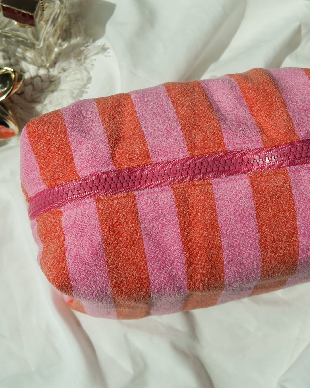 Pink Stripes ☼ Beauty Bag