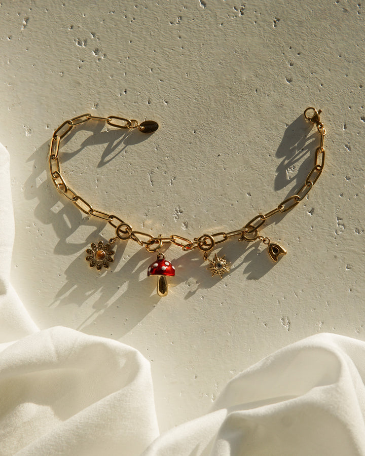 Community Charms Bracelet November