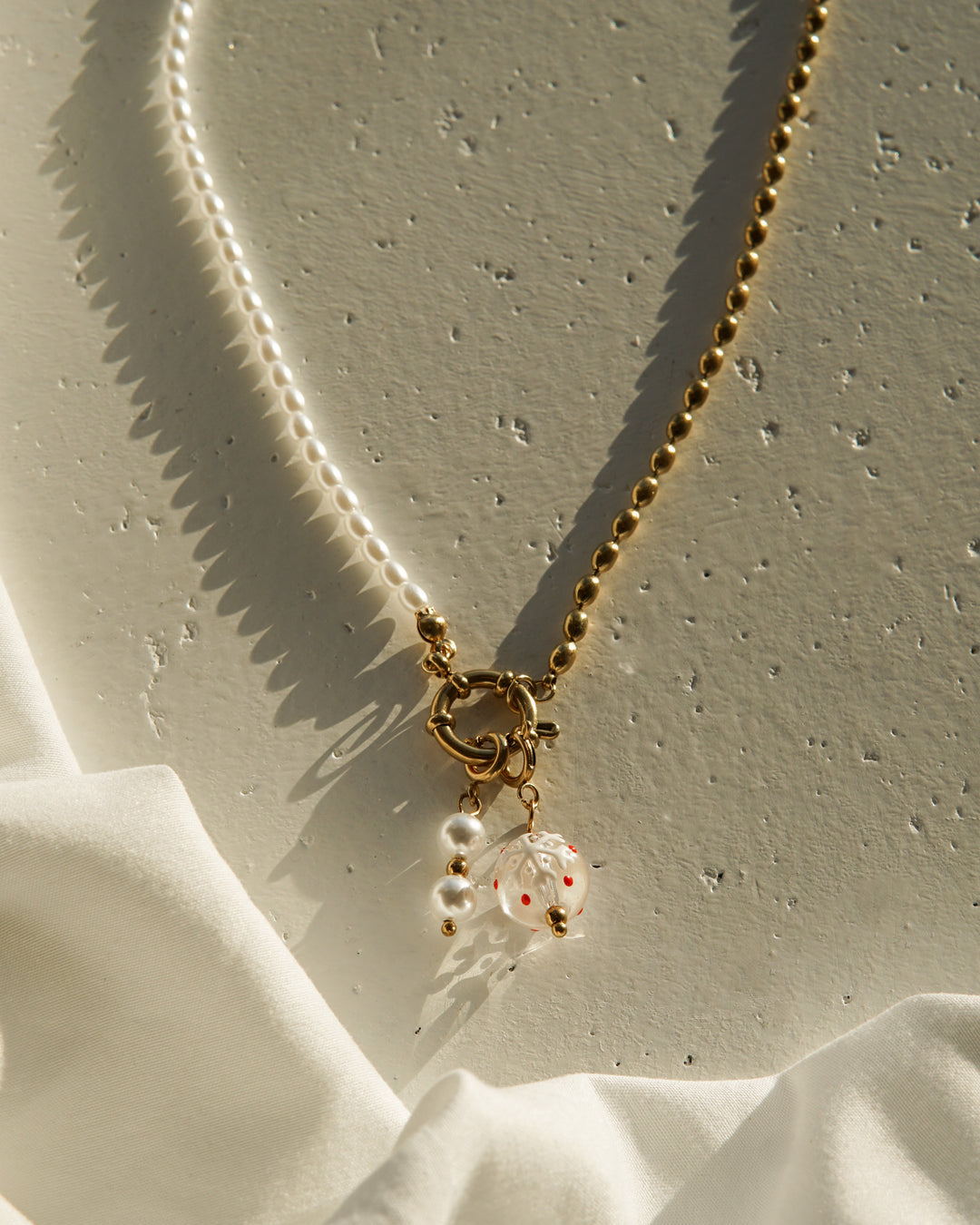 Frosted Sparkle Charms • Kette